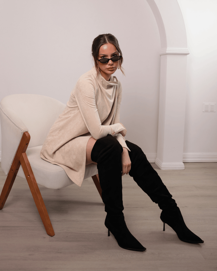 LaVelle Soft Suede-look jacket